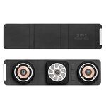 Caricabatterie wireless pieghevole Magsafe 3 in 1, ricarica wireless veloce portatile (nero)