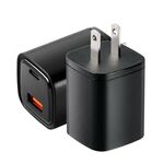 CYKE K02 30W PD+QC3.0 Caricabatterie rapido con display digitale per telefono cellulare, spina: US (nero)