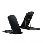 Supporto per telefono pieghevole in lega di alluminio (nero)