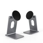 Supporto magnetico desktop quadrato SJ18 R-JUST (Grigio)