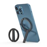 R-JUST SJ20 Supporto per telefono con adesivo posteriore magnetico per iPhone serie 14, 13 e 12 (nero)