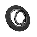 Supporto ad anello per telefono galvanico magnetico Magsafe (nero)