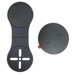 Supporto magnetico pieghevole per telefono da tavolo (nero)