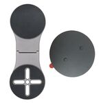 Supporto magnetico pieghevole per telefono da tavolo (grigio)