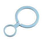 Supporto magnetico per anello per telefono in metallo (blu)
