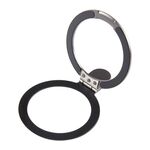 Supporto magnetico per anello per telefono con supporto Fulcrum MagSafe (nero)
