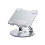 Yesido C293 Supporto da tavolo pieghevole per tablet girevole a 360 gradi (argento)
