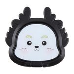 Supporto ad anello girevole in metallo per telefono Cartoon Dragon (nero)