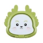 Supporto ad anello girevole in metallo per telefono Cartoon Dragon (verde)