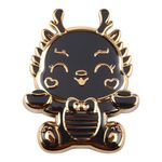 Supporto pieghevole da tavolo per telefono Cartoon Dragon (nero)