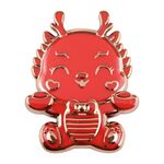 Supporto pieghevole da tavolo per telefono Cartoon Dragon (rosso)