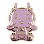 Supporto pieghevole da tavolo per telefono Cartoon Dragon (viola)
