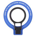 CPS-050 Supporto per anello magnetico adesivo per telefono (blu)