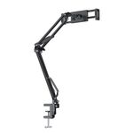 Supporto da tavolo Yesido C296 in lega di alluminio per tablet/telefoni (nero)