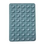 Adesivi posteriori a ventosa bifacciali in silicone per telefono cellulare, 40 pezzi (azzurro chiaro)