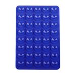 Adesivi posteriori a ventosa bifacciali in silicone per telefono cellulare, 40 pezzi (blu scuro)