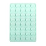 Adesivi posteriori a ventosa bifacciali in silicone per telefono cellulare, 40 pezzi (verde acqua)