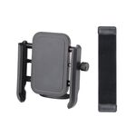 Supporto per telefono a mani libere con elastico da polso, lunghezza del cinturino: 24 cm (nero)