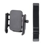 Supporto per telefono a mani libere con elastico da polso, lunghezza del cinturino: 38 cm (nero)