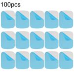 100 fogli magnetici in metallo per supporto telefono, dimensioni: 3,8 x 5 cm