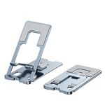 Porta del telefono desktop pieghevole portatile LK022 (grigio)