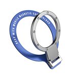 Supporto per telefono in metallo ultrasottile (blu)
