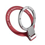 Supporto per telefono in metallo ultrasottile (rosso)