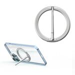 R-JUST SJ20-4 Porta telefono magnetico per coltello in lega di alluminio (argento)