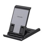 USAMS US-ZJ073 Supporto per telefono tablet desktop pieghevole retrattile (nero)