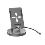V269A 10 in 1 Type-C / USB-C PD Alimentazione HUB multiporta 4K/60Hz Dock di espansione Supporto girevole Docking station dongle HDMI