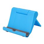 Supporto da tavolo pieghevole e regolabile Peacock per iPad Air e Air 2, iPad mini, Galaxy Tab e altri tablet PC (blu)