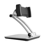 Supporto tablet in lega di alluminio S10, struttura del computer portatile piatta, accessori da scrivania pieghevoli