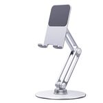 BONERUY L08 Supporto per Riser per Telefono Tablet Supporto per Porta Cellulare Pieghevole con Braccio Lungo