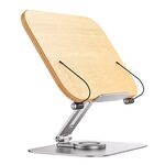 Boneruy R02 Supporto per laptop girevole a 360 gradi Leggi il supporto per libri