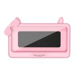Portacellulare da bagno impermeabile Portacellulare Orologio da bagno Custodia per telefono con touch screen rimovibile (rosa)