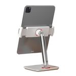 SSKY X28 Supporto per tablet per telefono fisso Testata per letto pieghevole Classi online Supporto conveniente (bianco)