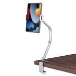 P67 Supporto pieghevole da tavolo per cellulare/tablet da 4-13 pollici (argento)