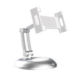 Supporto pieghevole desktop PB-45S, per telefono cellulare da 5-12.9 pollici / tablet (argento)