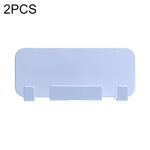 Supporto di ricarica del telefono mobile a parete senza punzoni da 2 pezzi (blu)