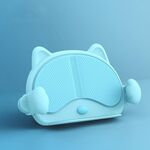 Supporto tablet retrattile a forma di gatto (blu)