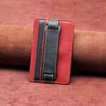Supporto per cinturino da polso con cinturino in pelle da 2 pezzi