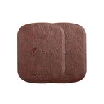 SUMITAP STHP-C40 Accessori per supporto magnetico per telefono per auto con foglio magnetico quadrato in pelle (marrone)
