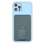 CY133H Supporto per telefono magnetico in silicone con funzione di supporto per carte (Ago di pino verde)