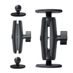 Staffa per macchine agricole in lega di alluminio per tablet PC con supporto per monitor KZ06J, stile: ellisse + collegamento + ellisse