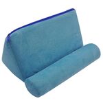 Staffa per tablet per telefono a cuscino Staffa per tablet per cuscino per auto Staffa pigra (azzurro)
