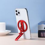 Supporto magnetico per telefono MagSafe in lega di alluminio (rosso)