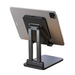 SSKY X5 Staffa per tablet pieghevole live per telefono desktop, stile: versione tablet a doppia asta (nero)