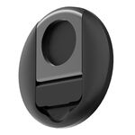 Supporto magnetico per anello da dito per telefono MagSafe Supporto per fotocamera MacBook (nero)