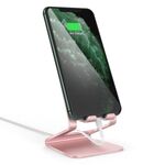 AhaStyle ST02 Base di ricarica per archiviazione con staffa fissa in lega di alluminio per telefono cellulare (oro rosa)