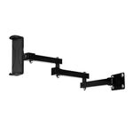 Supporto estensibile per braccio lungo per tablet, supporto per telefono cellulare, per montaggio a parete, per dispositivi da 4-13 pollici (3 sezioni)